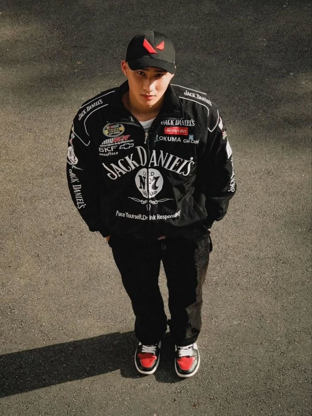 JACK DANIEL'S RACING JACKET(BLACK)