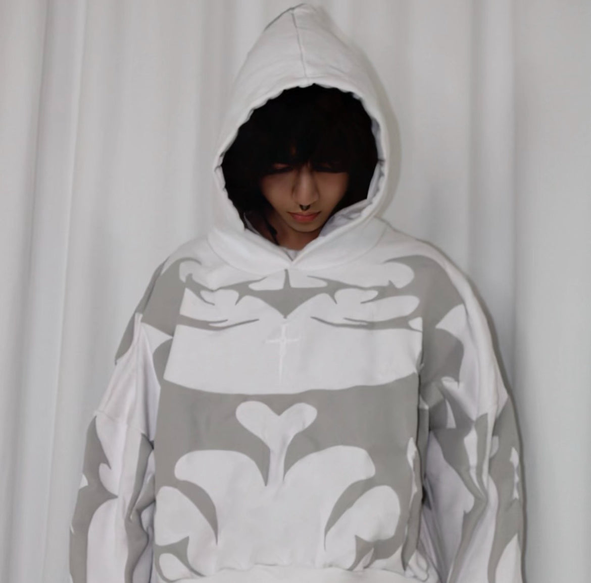 DEPTH HOODIE(WHITE)