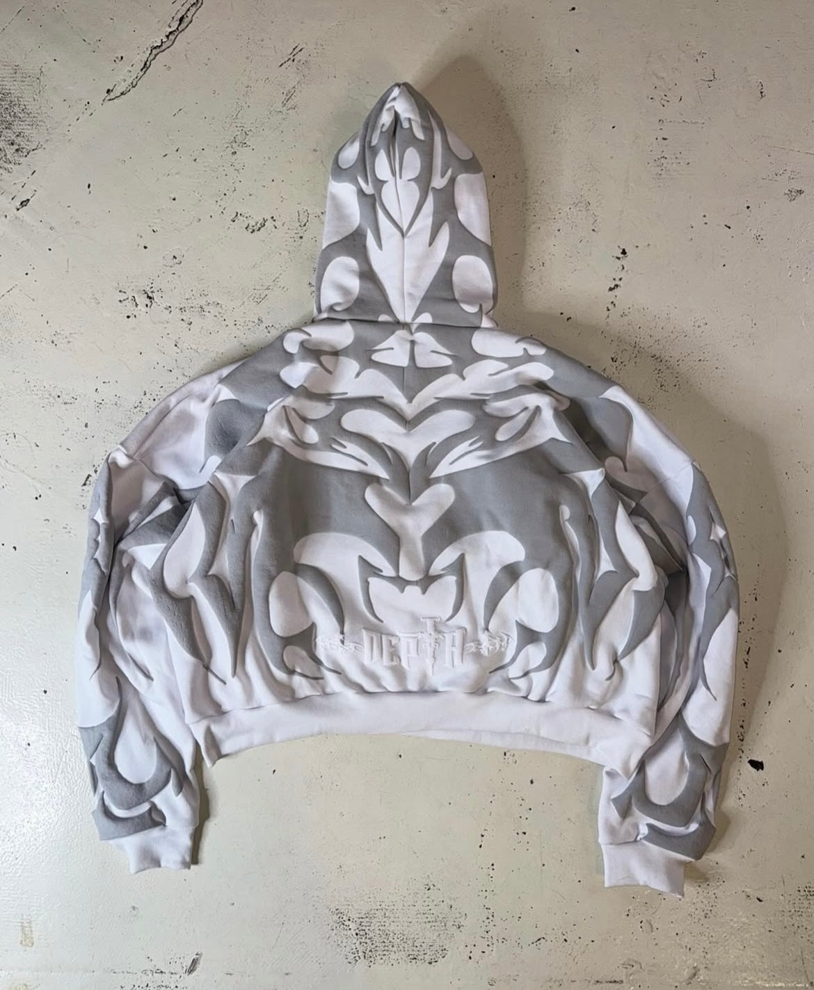 DEPTH HOODIE(WHITE)