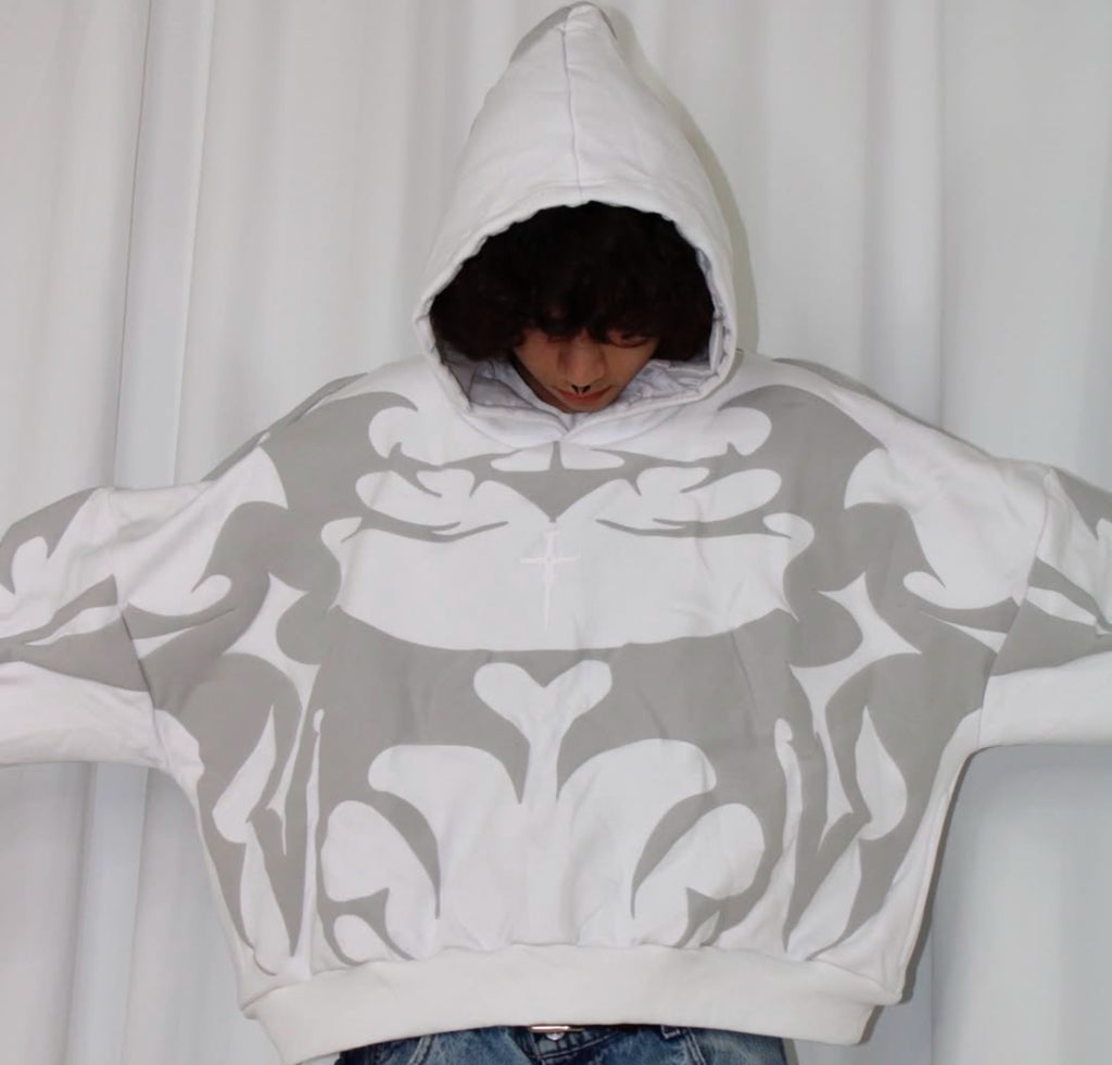 DEPTH HOODIE(WHITE)