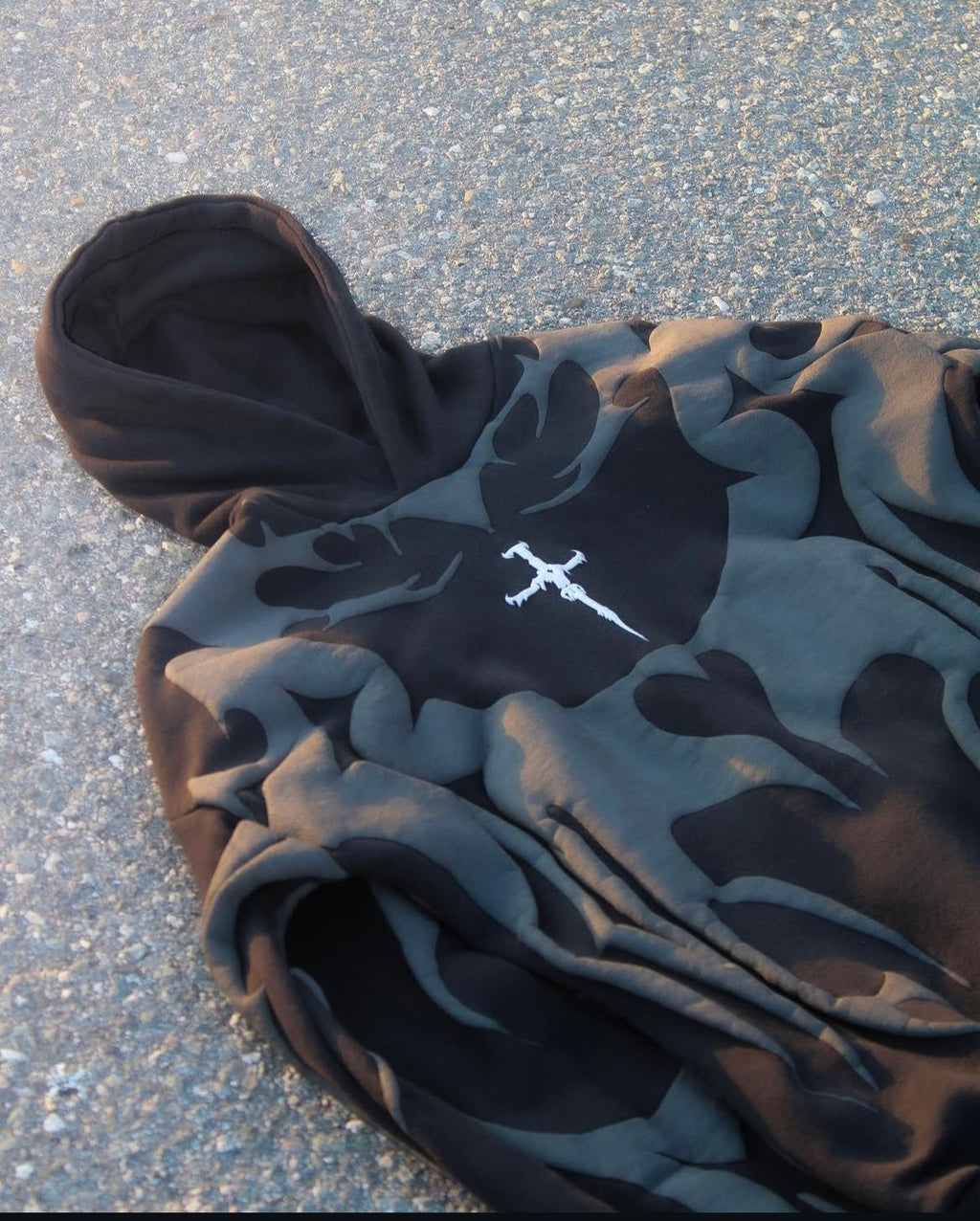 DEPTH HOODIE (BLACK)